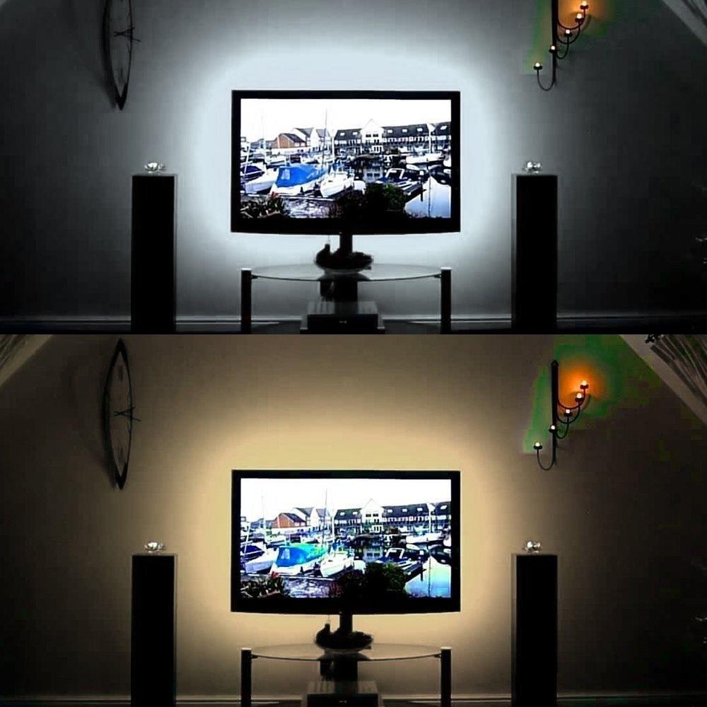 5V 1M /2M  TV Background Lighting USB Cable Power LED Strip Light Lamp Christmas Desk Decor Tape for Usb Gadgets