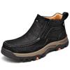 Men 'S Real Leather Ankle Boots Autumn Winter Mens Shoes Fashion Large Size Casual Boots Cowhide Men Genuine Leather Boots