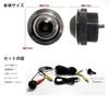 LOSKA Viewing Angle 175 Degrees, 360 Degrees Rotatable Embedded Eyeball Camera Side Mirror Camera/front Camera/back Camera