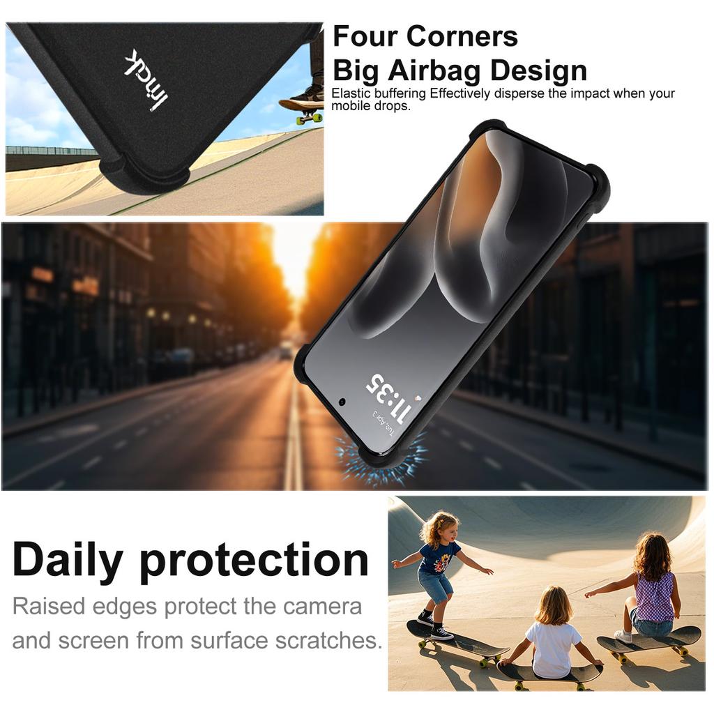 Für Moto Edge 70 Fusion 5G Handyhülle IMAK Stoßfeste Weiche Hülle