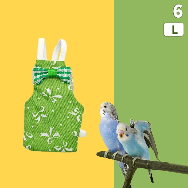 Pañal para Paloma Pañales Para Pájaros Ropa de Tela para Loro Pajarita Lavable Traje de Vuelo para Loro Transpirable Mantener a los Pájaros Limpios
