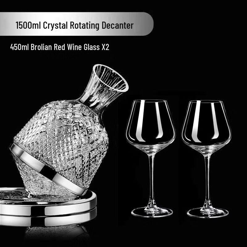 ZISIZ European Luxury Red Wine Glass Set