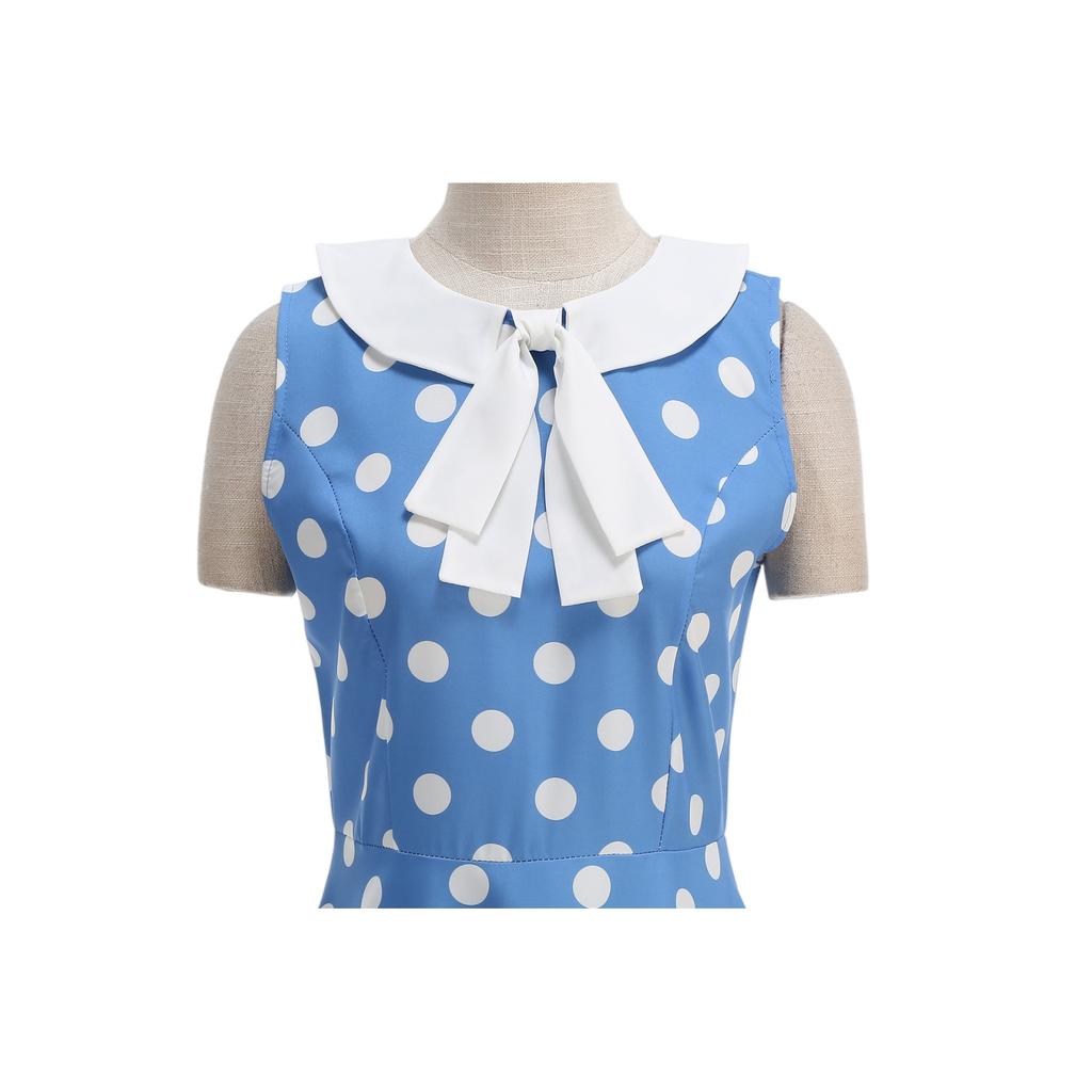 Női divatos színes ujjatlan ruha