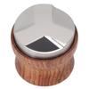 Coffee Distributor Stainless Steel Rosewood Coffee Tamper Leveler for Coffee Accessories 53mm   2.1in