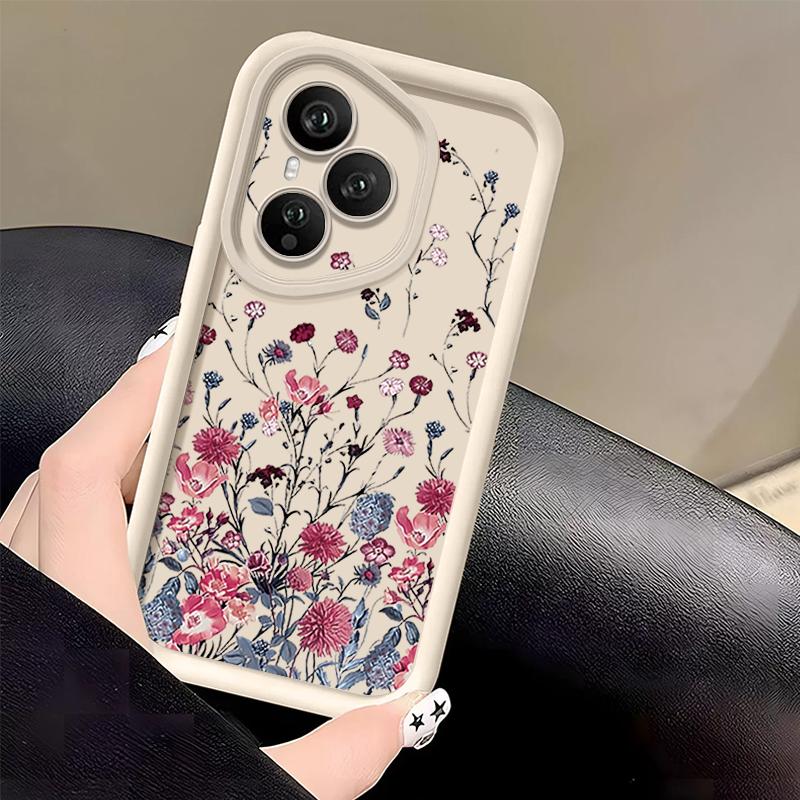 Soft TPU Phone Case For Honor 400 Pro 200 Pro X8c X9c Smart X6a X6b X6c Magic7 Lite Little Flowers Printed Silicone Back Cover