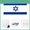 High-quality 90*150cm Israel Flag Polyester Fabric Blue And White