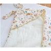 Coperta con Cappuccio per Neonato Autunno Inverno Busta Culla Avvolgimento Ragazzi Ragazze Coperta Ricevimento Neonato Cotone Morbido Avvolgimenti per Bebè