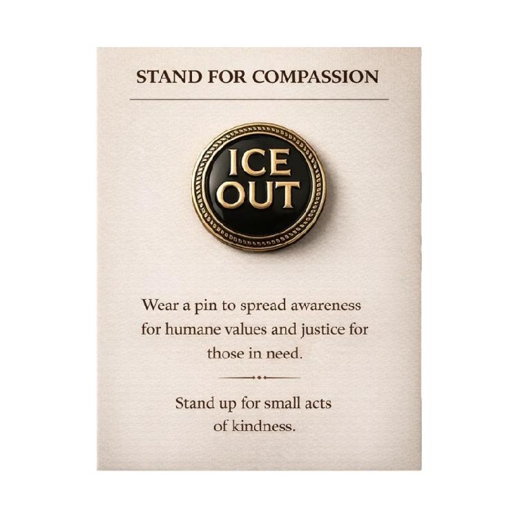 

Thoughtfully Acrylic Compassion Badges With Card Support Kindness Inspirational Gift For Meaningful Connection 1