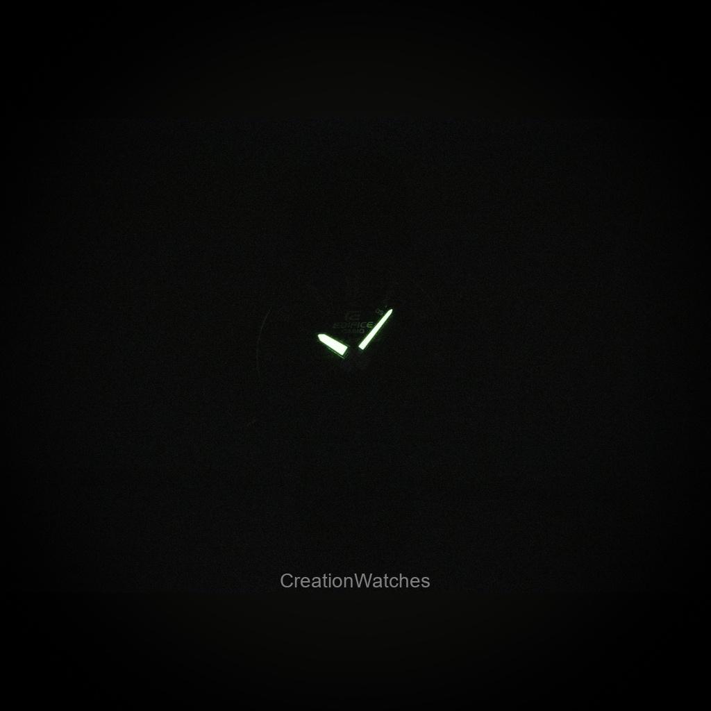 Casio Edifice Analog Digital Resin Strap Black Dial Quartz EFV-C120P-1A2 100M Men's Watch