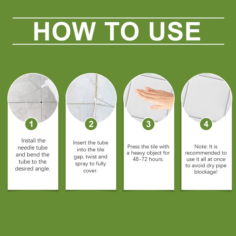 Jakehoe Tile Hollowing Repair Agent Tile Repair Artifact Waterproof Plugging Tile Adhesive Glue