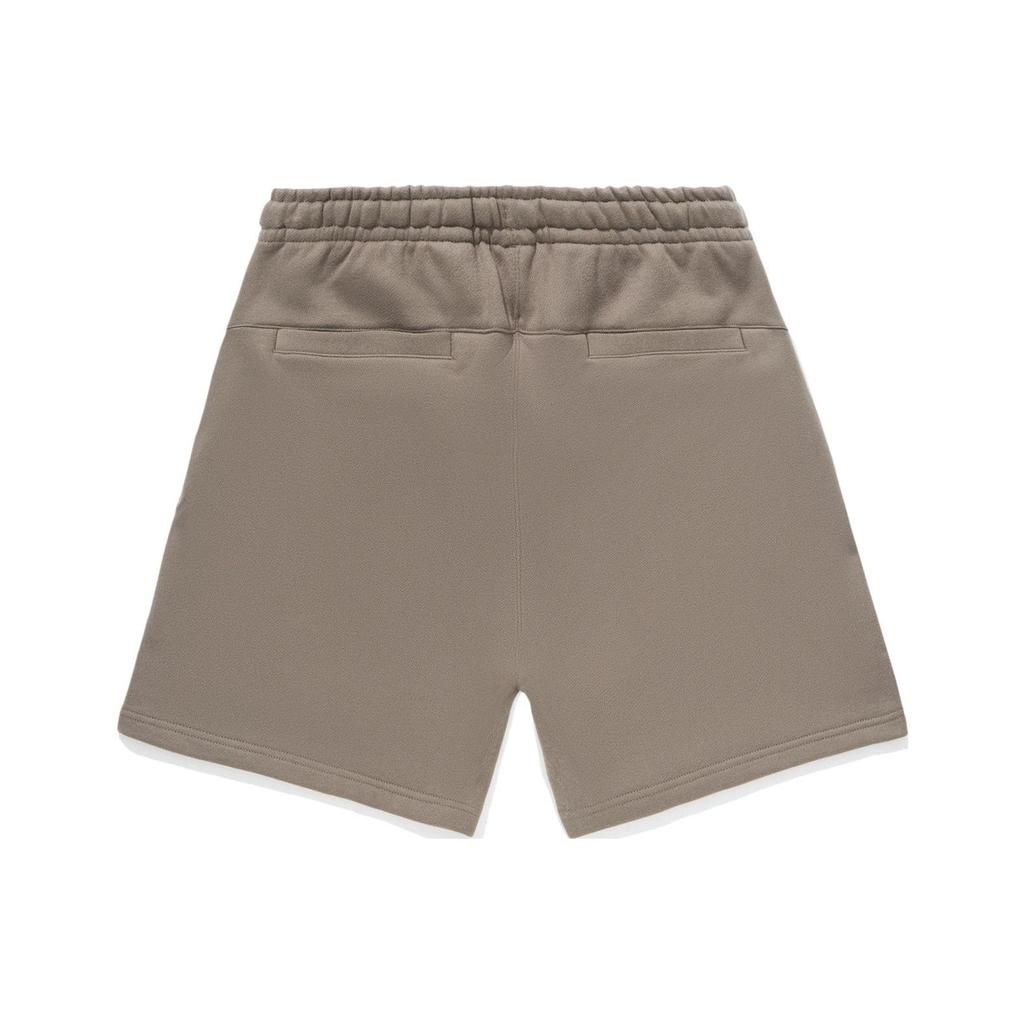 Li Ning Vital Series Solid Color Straight Loose Casual Shorts Men shorts Mushroom-Brown AKSU163-3