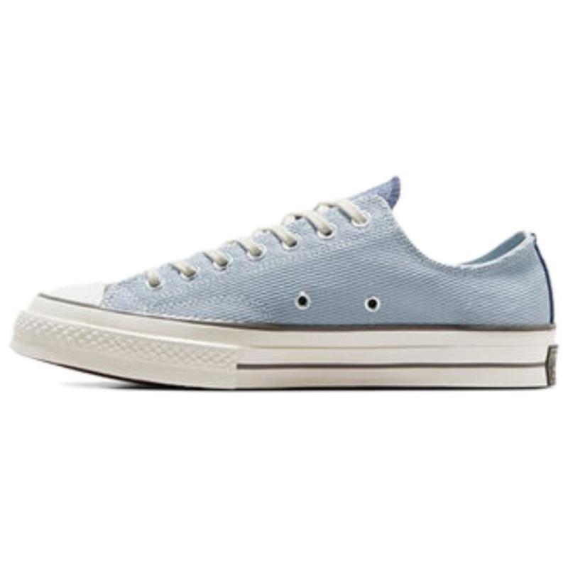 Converse Chuck 70 Plus Abrasion Resistant Non-Slip Comfortable Everyday Low-Top Espadrilles Unisex Blue