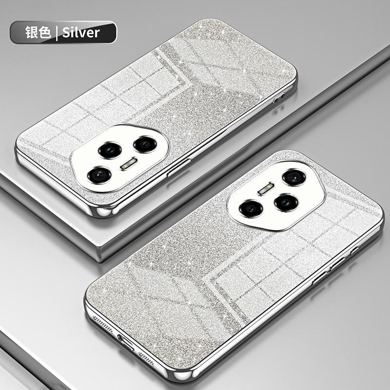 Applicable To Huawei Honor 500Pro Electroplating Glitter Mobile Phone Case Honor 400Pro Transparent 300 Protective Case 200