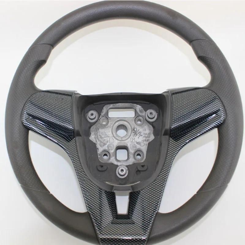 Auto Upgrade Car Steering Wheel Decoration Cover Trim Stickers for Chevrolet Chevry Cruze Sedan Hatchback 2009 - 2014