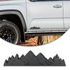 7 Inch Sneeuwberg Boom Embleem Kofferbak Achterklep Bergen Grafische Badge past voor Auto Vrachtwagen Racing SUV Pickup RV