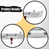 1/12 RC Car Front Rear Bumpers Guards Accessories Aluminum Replacement Sturdy for 300 DIY Accs