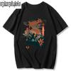 Genshin Impact Printing Tshirts Xiao Venti Print Tee Shirts Hu Tao Zhong Li Graphic T-Shirt Kaedehara Kazuha Raiden Shogun Tees
