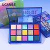Ucanbe Fifteen-Color Series Eyeshadow Low Saturation High Saturation Matte Pearlescent Colorful Makeup for Daily Use for Beginners