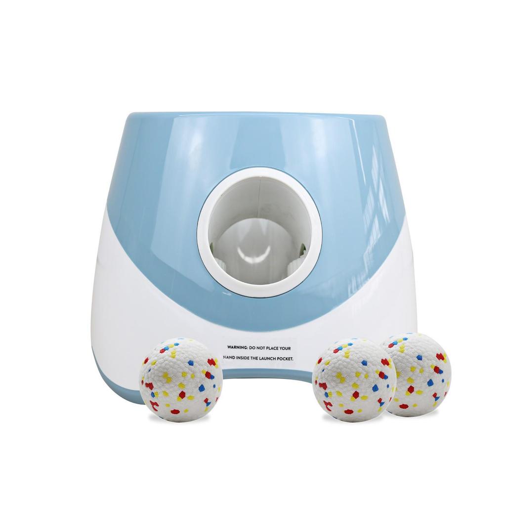 Automatic Dog Ball Launcher for Border Collies - Tennis Ball Throwing and Bouncing Toy