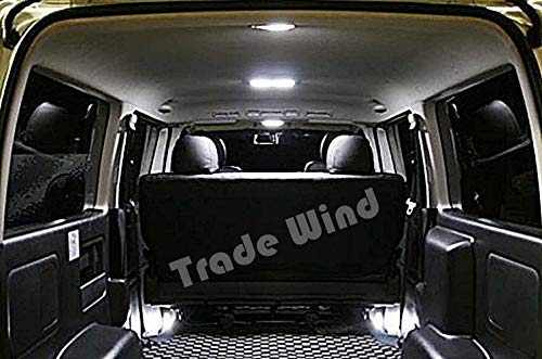 [TradeWind] Interior Light, 36-LED Panel Type, COB, 3 Types, with Socket, 12V, White, 10-Pack