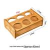 Bamboo Shot Glass Holder & Decanter Rack Set