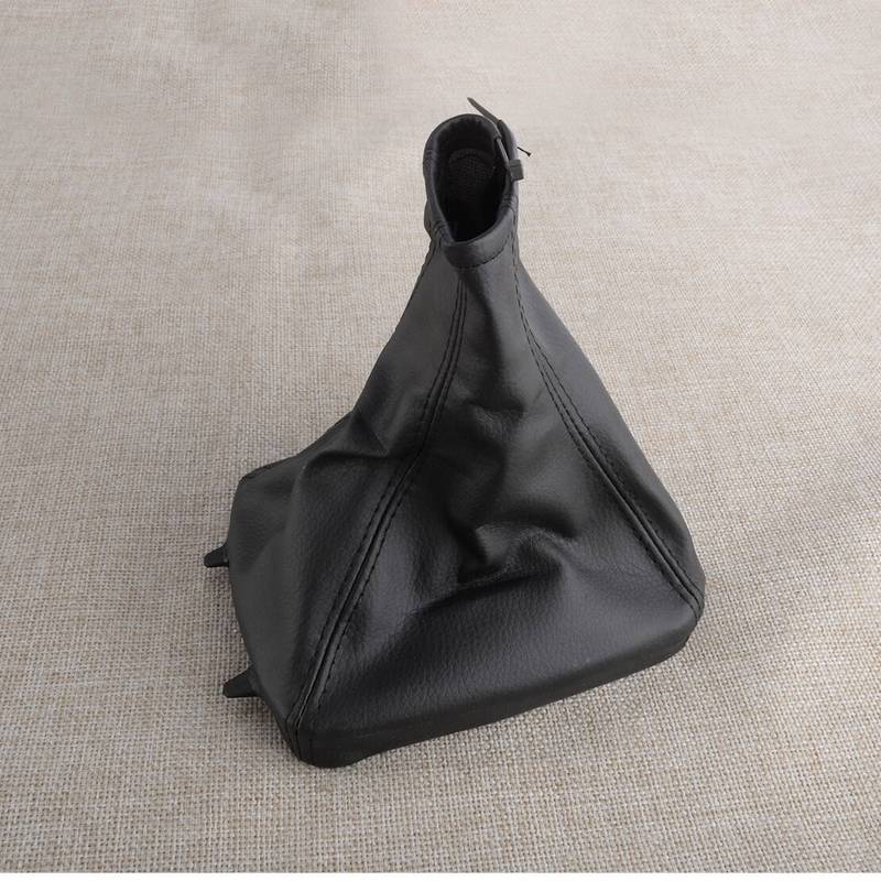 Black Gear Gaiter Cover Shift Knob Boot PU Leather fit for Opel Vauxhall Corsa Vectra B Astra F G Tigra Zafira Omega A