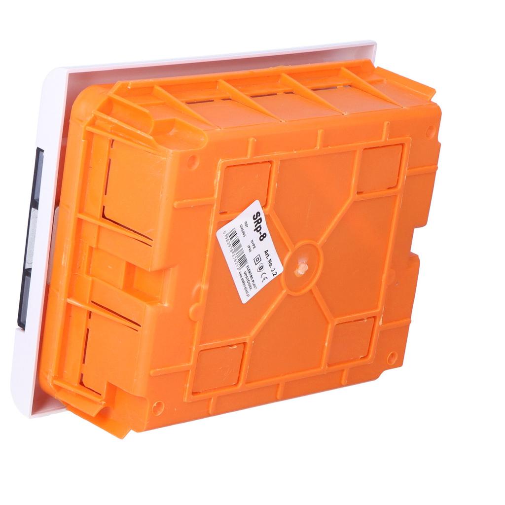 SRp-8 (N+PE) IP40 flush-mounted switchgear