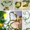 20/50/100LEDs Green Leaf Lamp String Yard Light Battery Operated Perfect for New Year Outdoor Party Wedding Bedroom Decorations