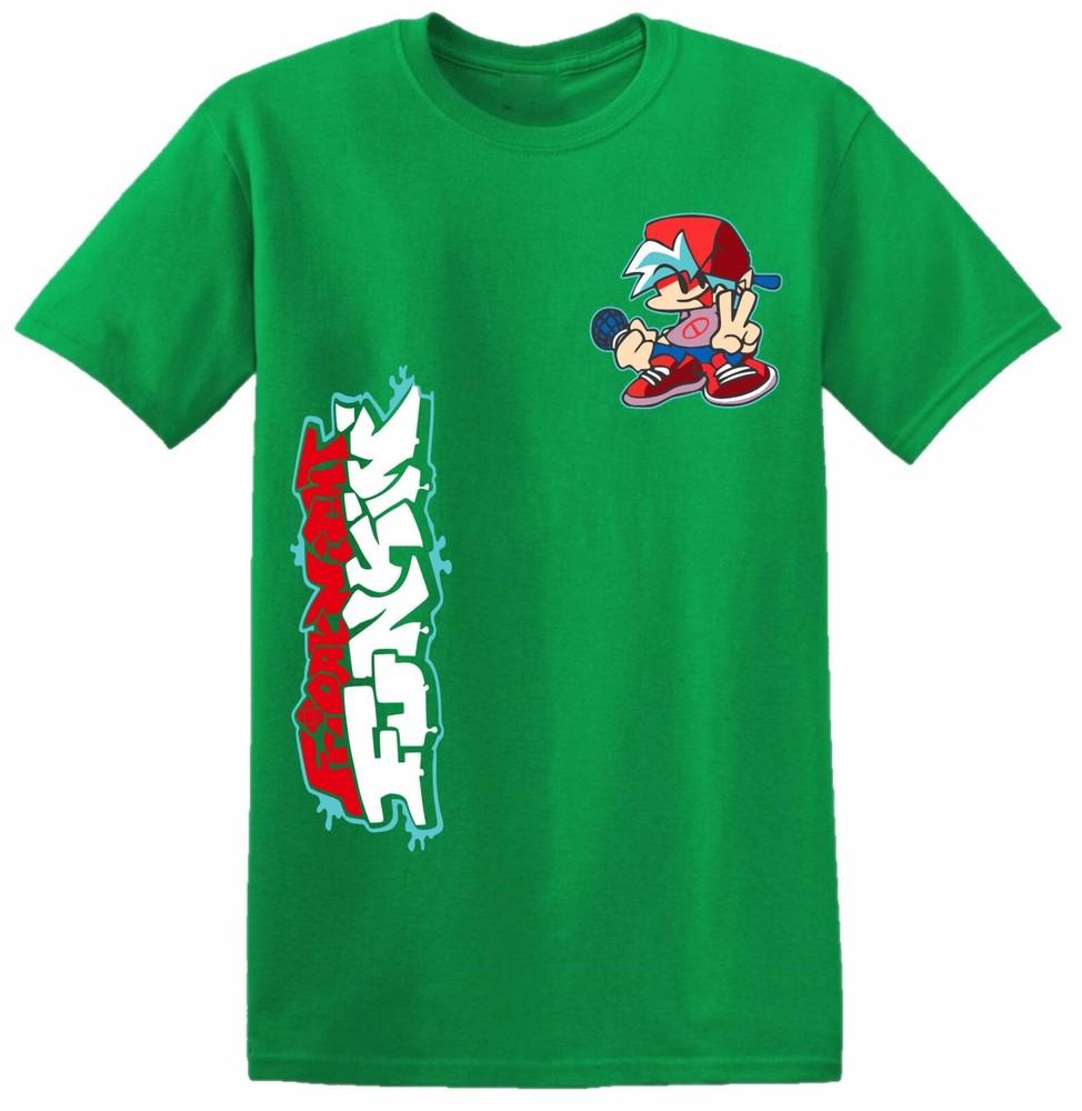 Friday Night Funkin Boyfriend T Shirt Funny Gift Tee Top Unisexs Top Kids Boys Girl S