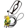 1Pcs Adjustable Parrot Training Harness Anti-Bite Flying Traction Rope Sturdy Strap for Outdoor Walking Flight