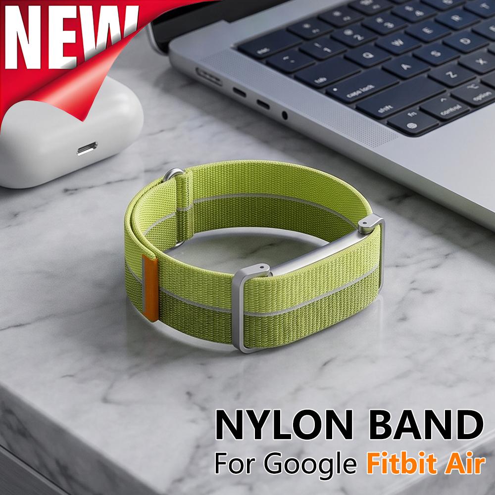 Cinturino Intrecciato in Nylon Sportivo per Google Fitbit Air Loop Braccialetto Traspirante Fascia da Polso