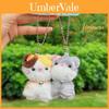 Mini Cute Fox Cat And Horse Plush Keychain With Magnetic Attachment For Kids And Collectors