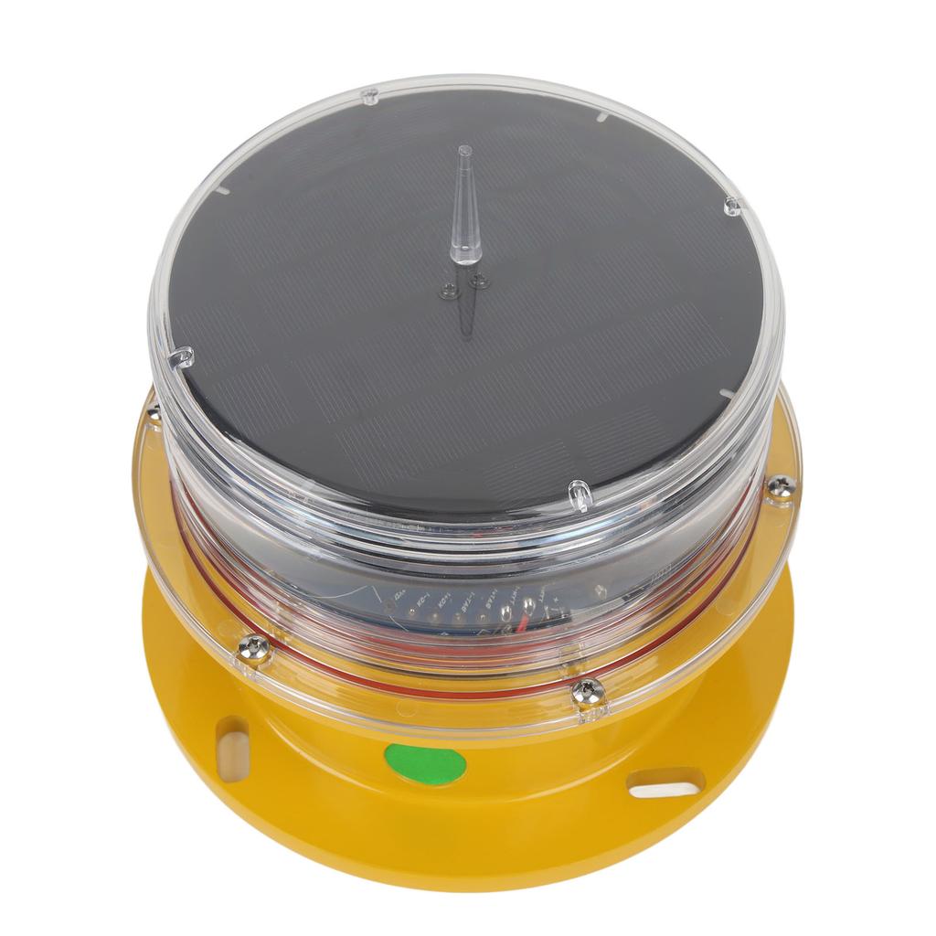 LED Solar Dock Light 360 Degree Lighting Super Bright IP68 Waterproof Boat Safety Beacon Lamp