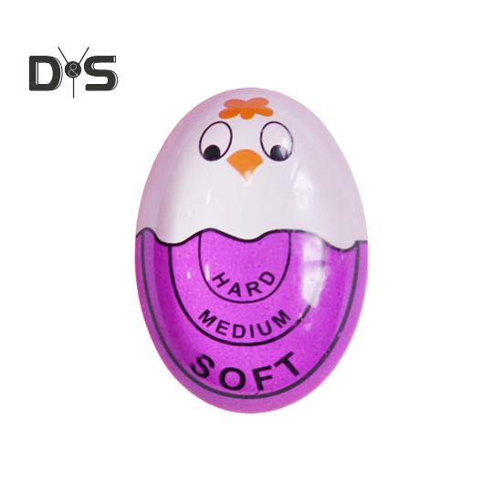 

Таймер будильника без BPA, удобный мультяшный таймер для яиц вкрутую, мягких и средних размеров фиолетовый