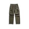 Men's retro street fashion sense versatile multi-pocket overalls for 11111