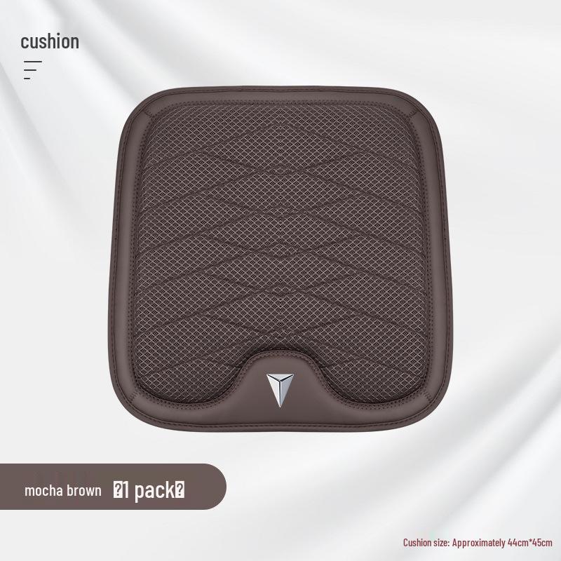 Changan Deepal Vehicle Headrest & Backrest Set: Neck Pillow & Waist Cushion for SL03/S7, Ice Silk Seat Cushion.