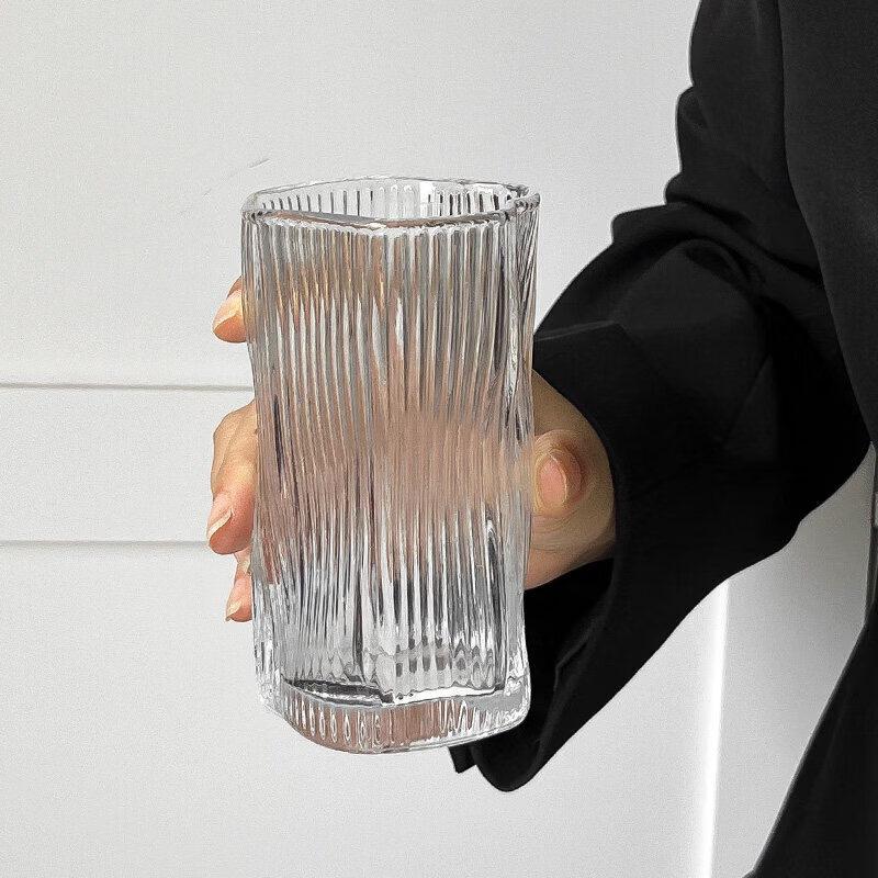 Irregular Ins Style Glass Beverage Cup