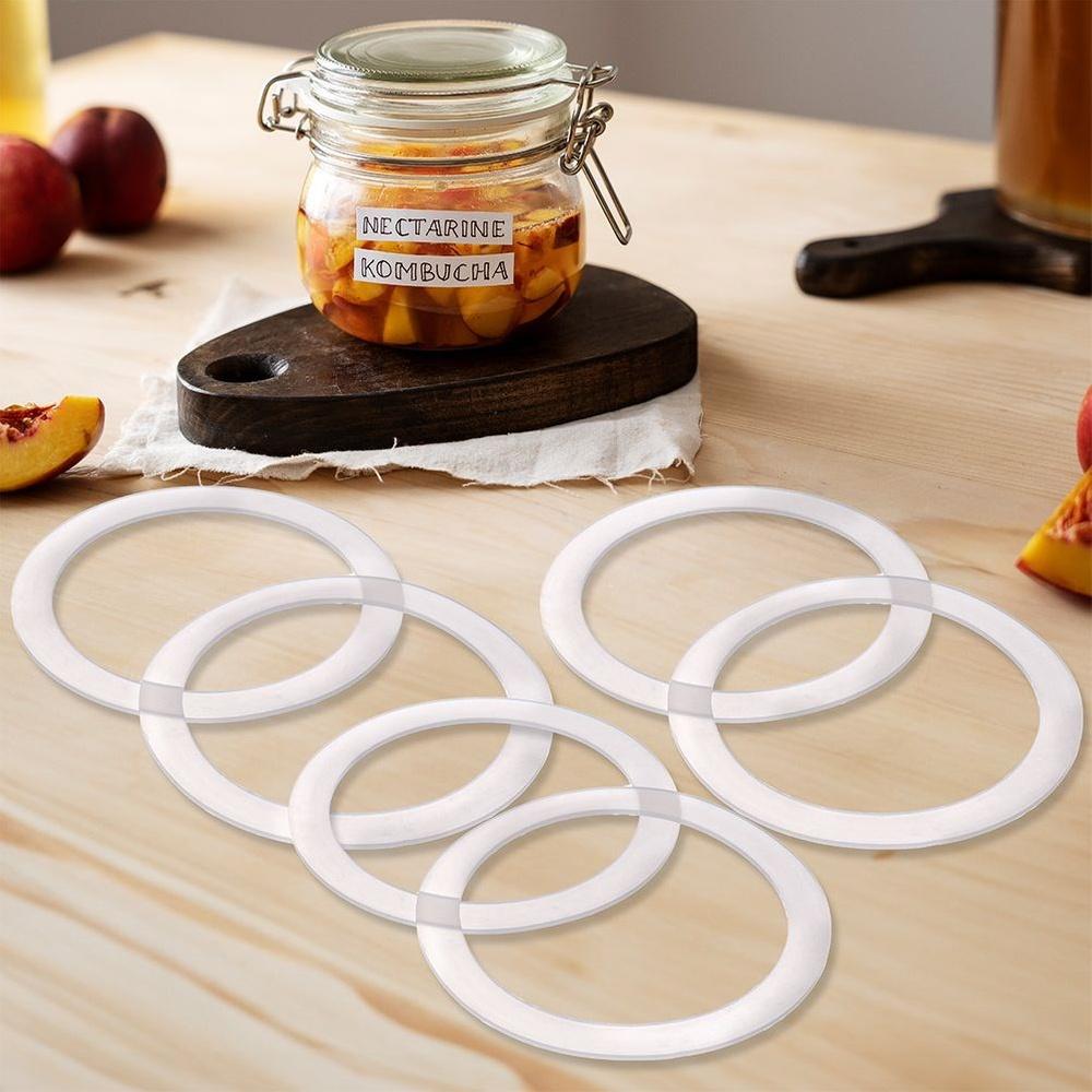 IRMA 11cm Silicone Jar Seals 6-Pack