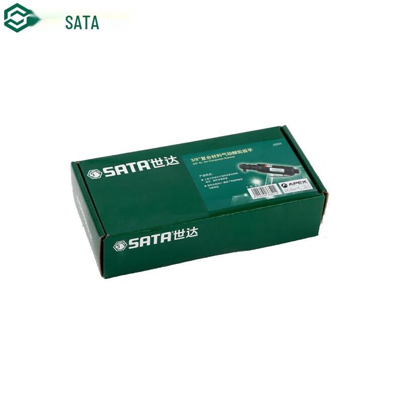 SATA 02233 3/8 Composite Pneumatic Ratchet Wrench 3/8 Inch Drive