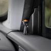 Y Miniatures Cool Chinese Kung Fu Swordsman Figurines Resin Car Mini Black Ornaments Micro Landscape Home Living Room Decoration