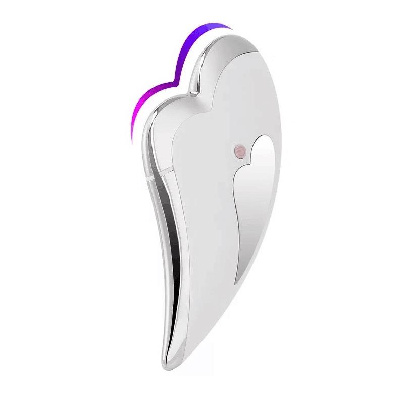 

Электрический массажер для лица Гуаша, микротоковая подтяжка лица, скребковый массажный инструмент, средство для удаления морщин против старения, средство для похудения