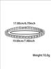Women's Gold-Plated Zircon Tennis Bracelet - Full Diamond Design, Model S5650