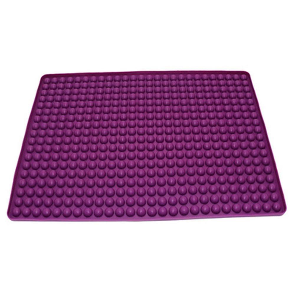 1.2cm Round Ball Barbecue Mat High Temperature Resistant Silicone Oil Drain Mat Placemat Can Be Used As Small Round Ball Cookie Mold