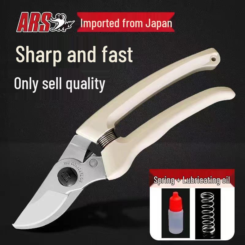 Japanese Pruning Shears - Alice ARS130DX: Hand Pruners for Thick Branches and Fruit Trees