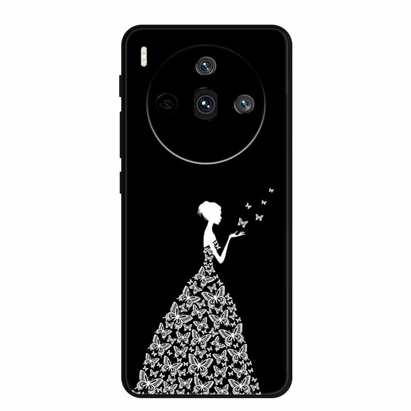 For ZTE nubia Z60S Pro Case Z60SPro Black Silicone Soft Back Cover Case For ZTE Nubia Z60S Pro Phone Case 6.78" Protective Shell