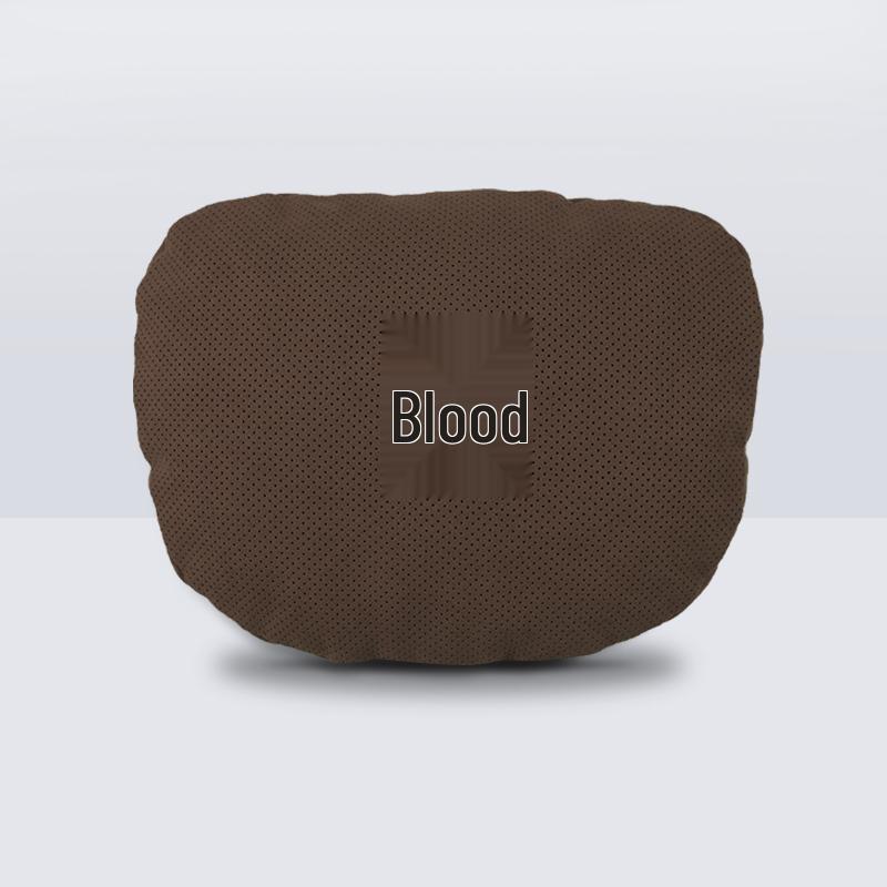 Toyota New Crown 14th Gen Suede Maybach Neck Pillow for Car Seat