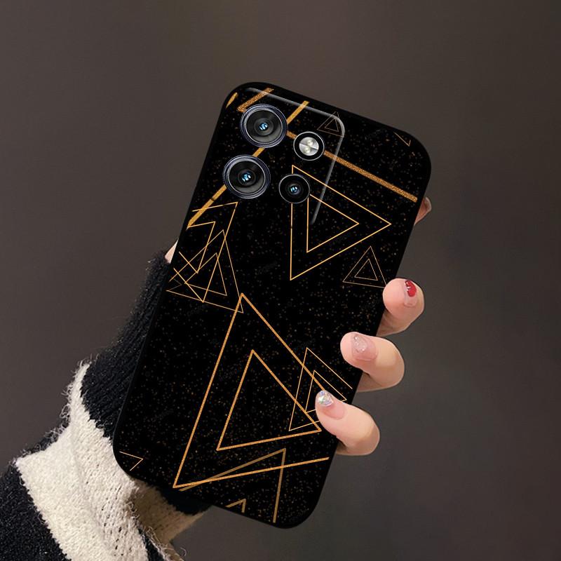 Para Capa Motorola Edge 50 Neo Edge50 Fusion 50S Pro Silicone TPU Macio Capa Traseira de Telefone Para Moto S50 X50 Ultra 5G Fundas de Luxo