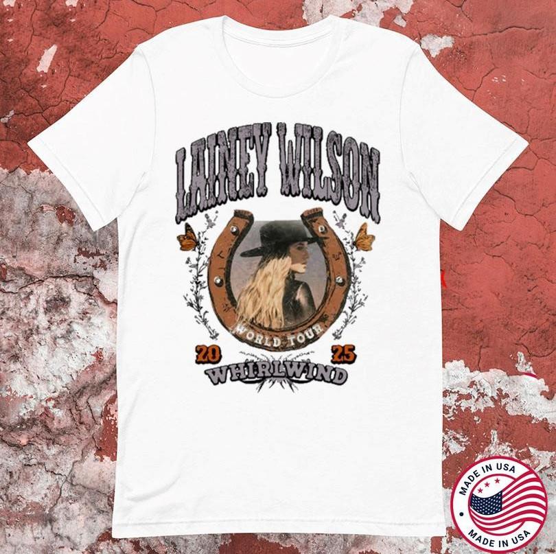 Lainey Wilson Whirlwind World Tour 2026 T-shirt size S-5XL XXXXL