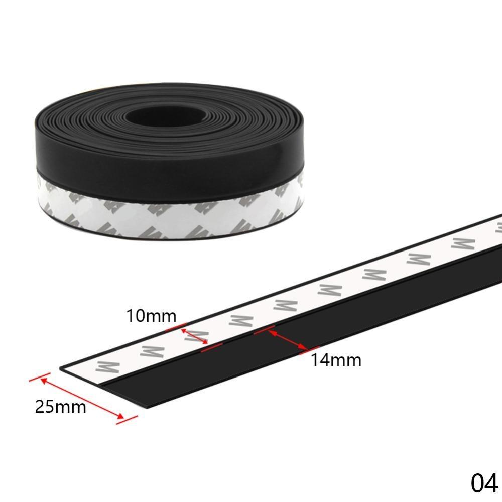 Self Adhesive Door Sealing Strips Window Silicone Draft Stopper Wind Dustproof Sound Insulation Tools