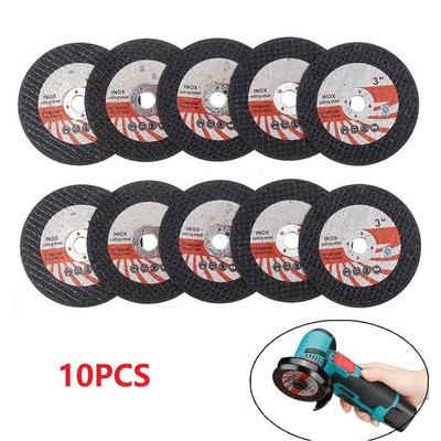10 adet Mini Kesme diski Dairesel Reçine Taşlama Tekerlek 75mm Açı Öğütücü için